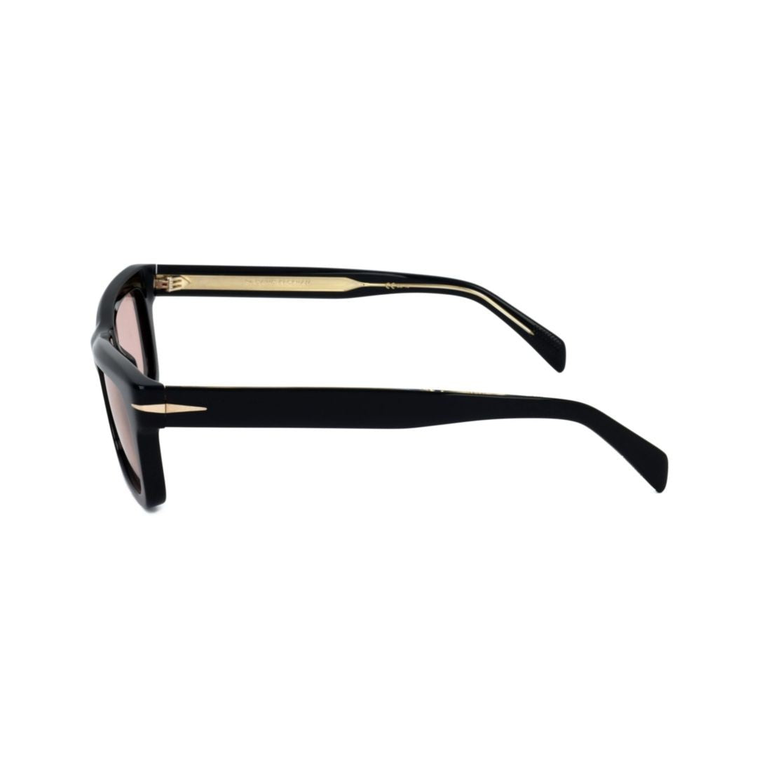 David Beckham Db 7091/S Bold Rectangular Acetate Sunglasses