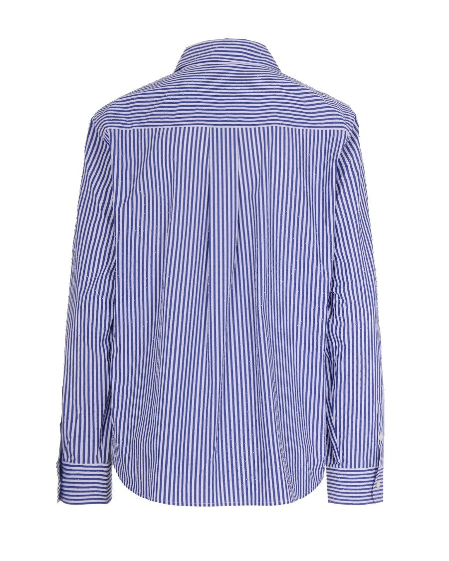 P.A.R.O.S.H. Rhinestone Stripe Shirt
