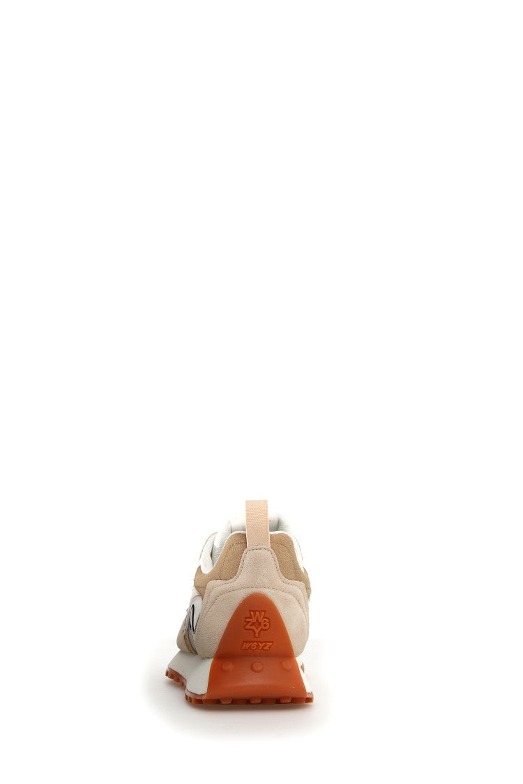 W6yz Suede And Technical Fabric Sneakers Star