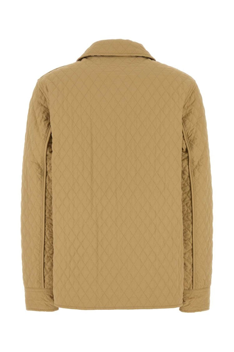 Burberry Beige Nylon Reversible Padded Jacket