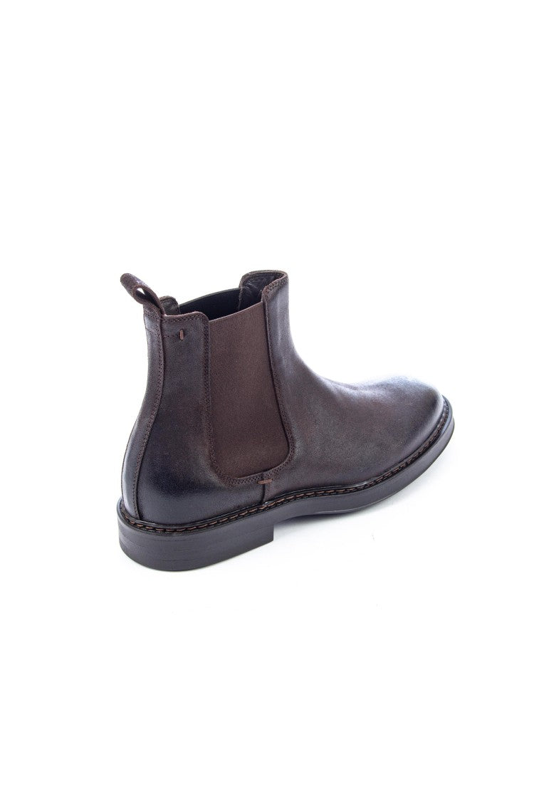 Henderson Suede Ankle Boots With Rubber Sole