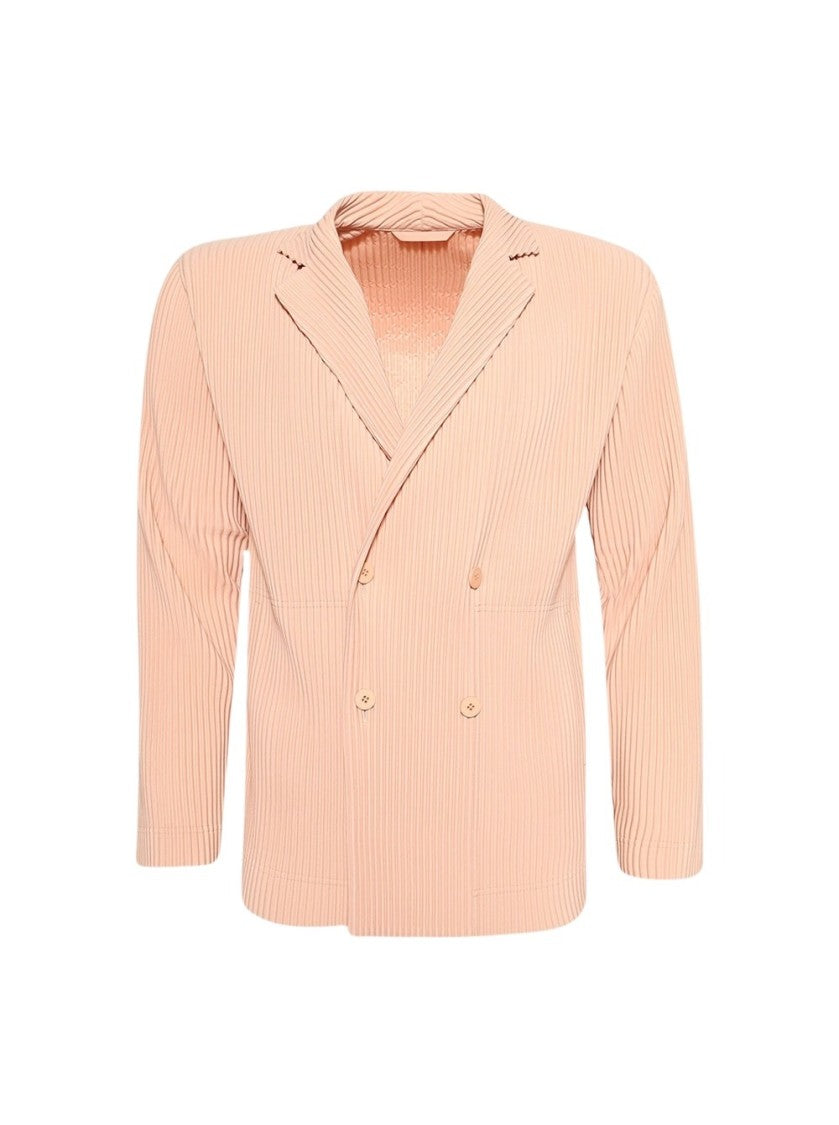 Homme Plissé Issey Miyake Tailored Jacket Pastel Orange