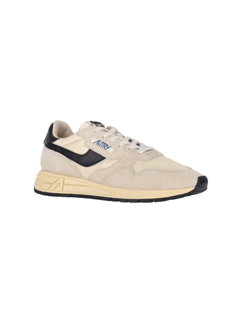 Autry Light Beige Low-Profile Casual Sneakers