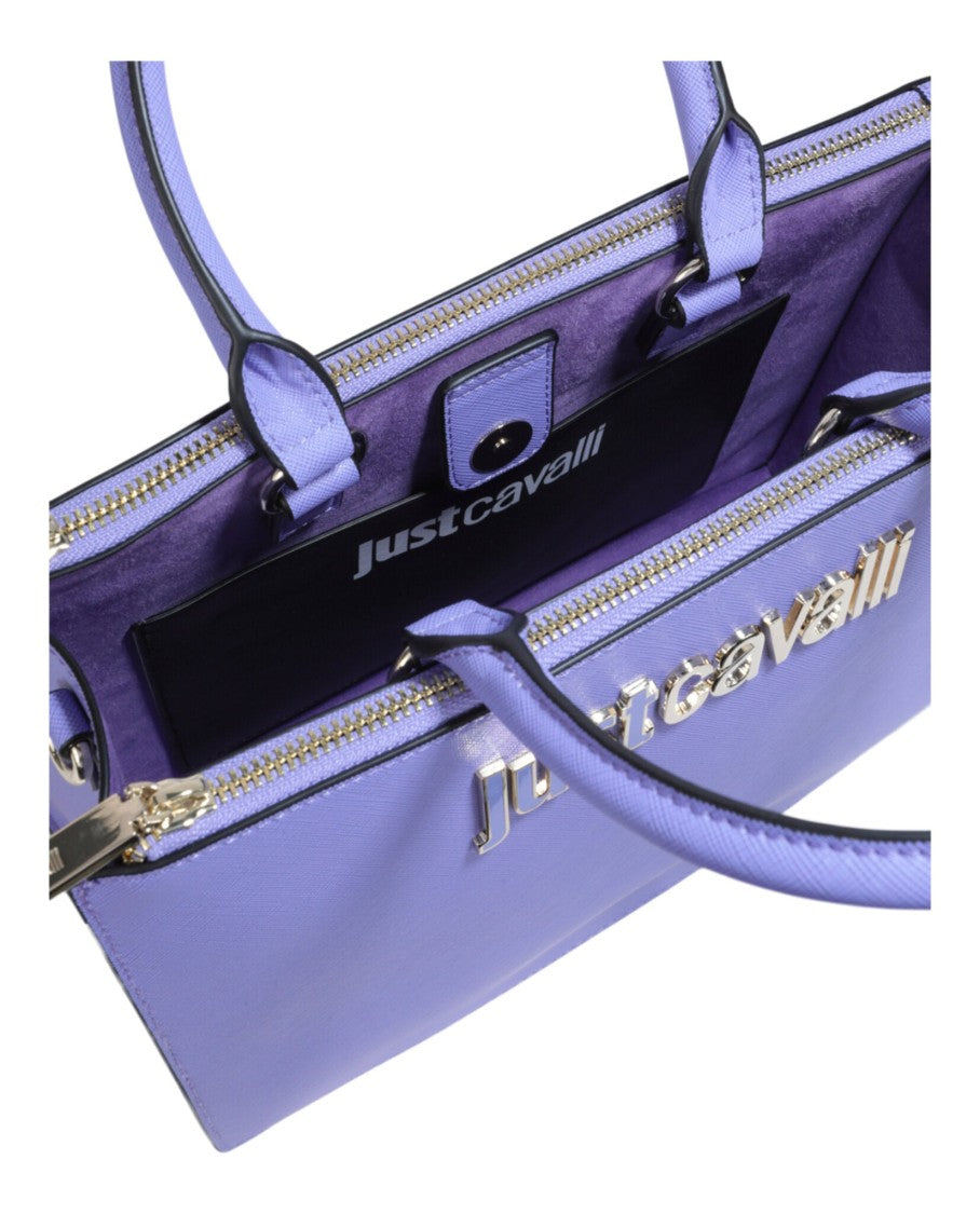 Just Cavalli Logo Shoulder Bag