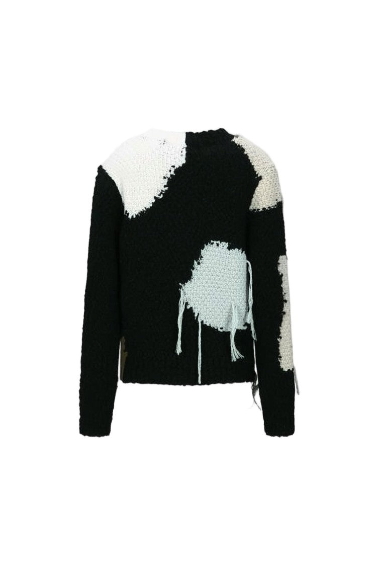 Andersson Bell Cropped Chunky Knit Sweater