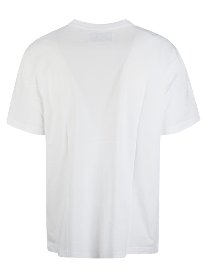 Golden Goose Half-Sleeve T-Shirt With Black Star Accent