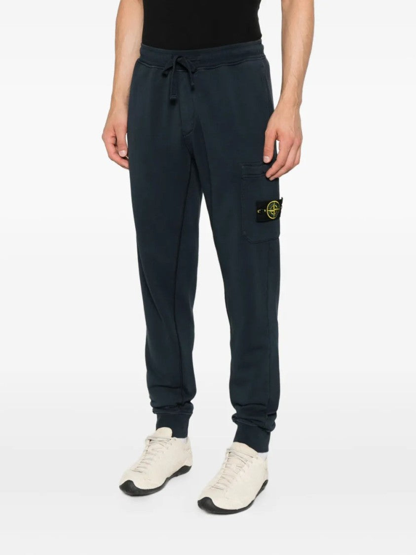 Stone Island Patch-Pocket Drawstring Trousers