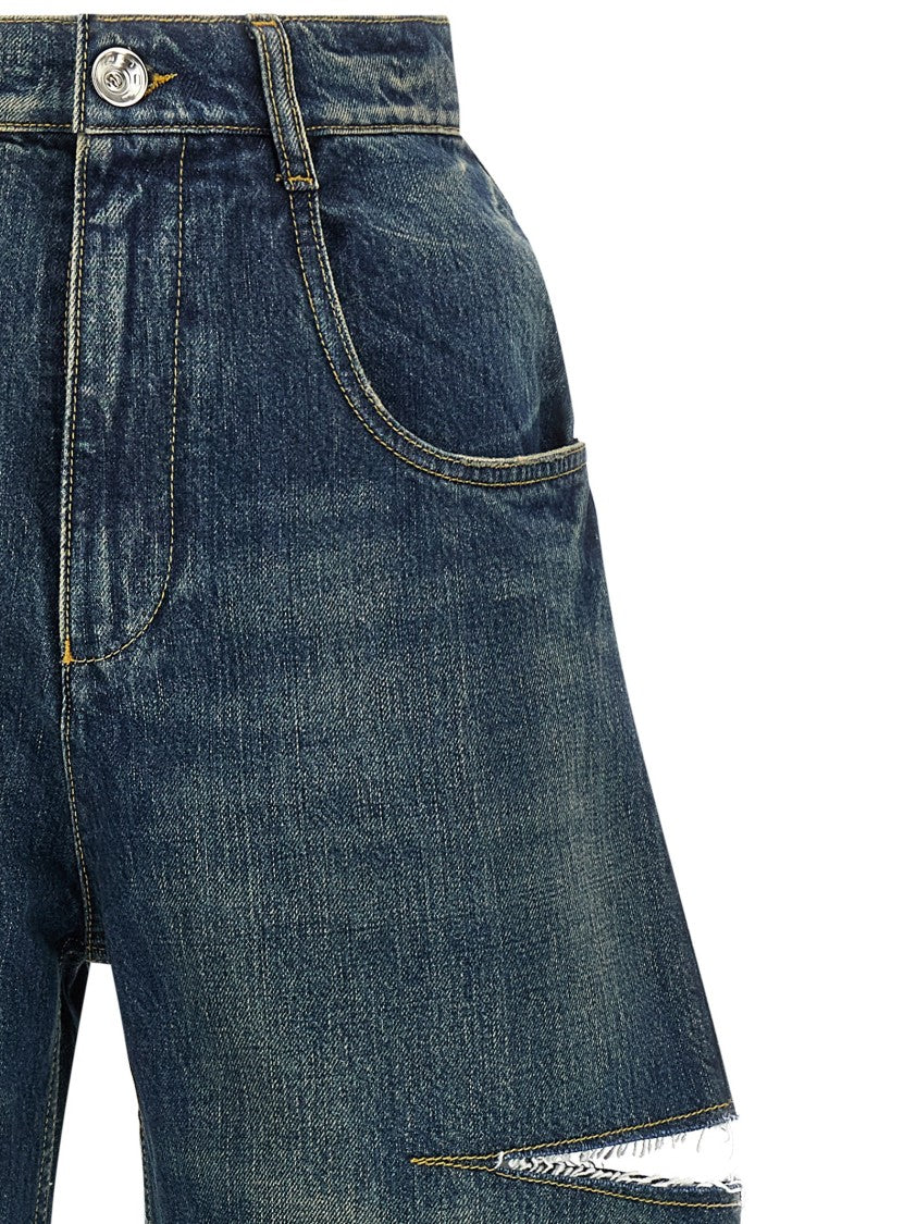 Maison Margiela Cut-Out Jeans