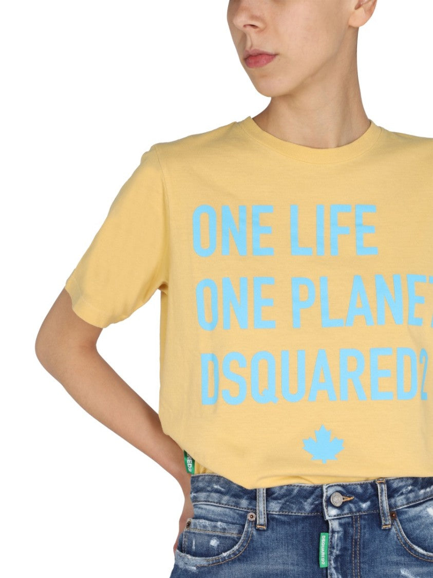 Dsquared2 "One Life One Planet" T-Shirt