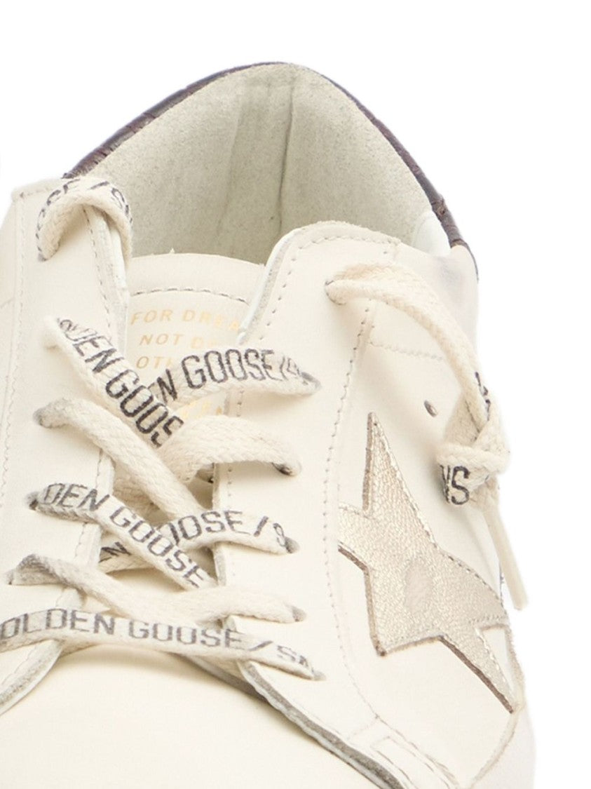 Golden Goose Classic Low-Top Sneakers With Vintage Finish