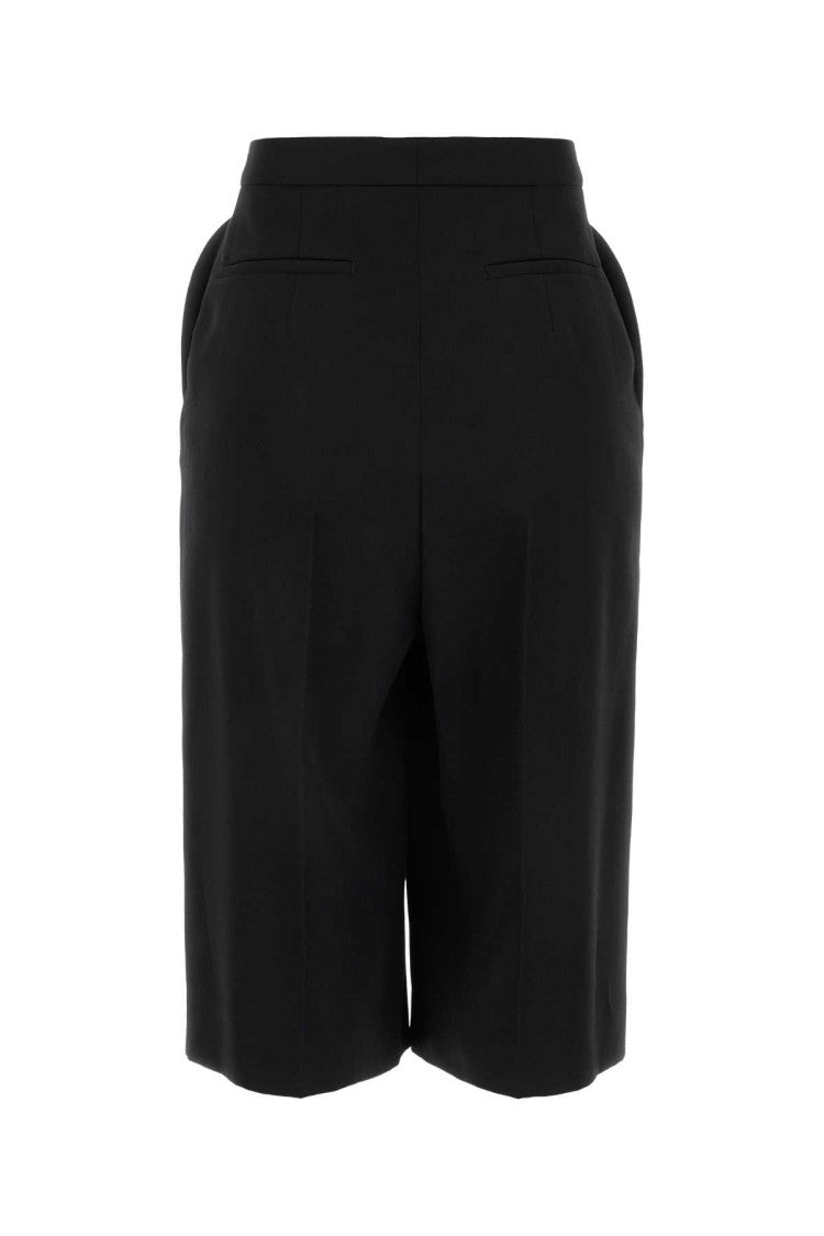 Givenchy Black Wool Bermuda Shorts