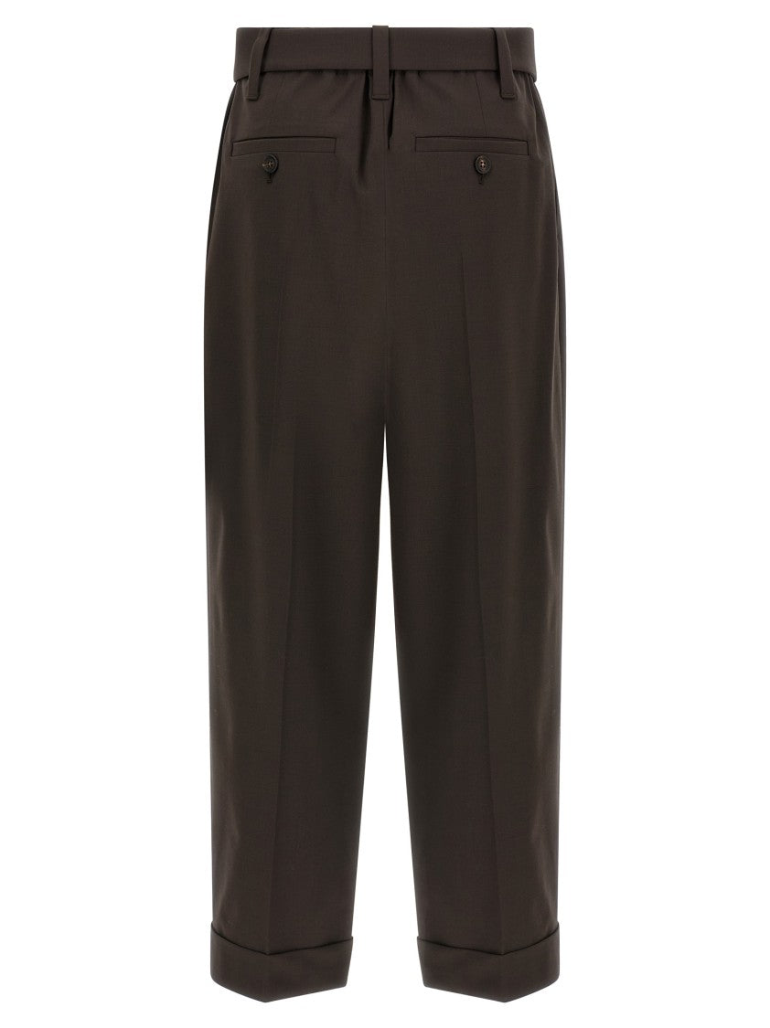 Brunello Cucinelli Baggy Wool Pants