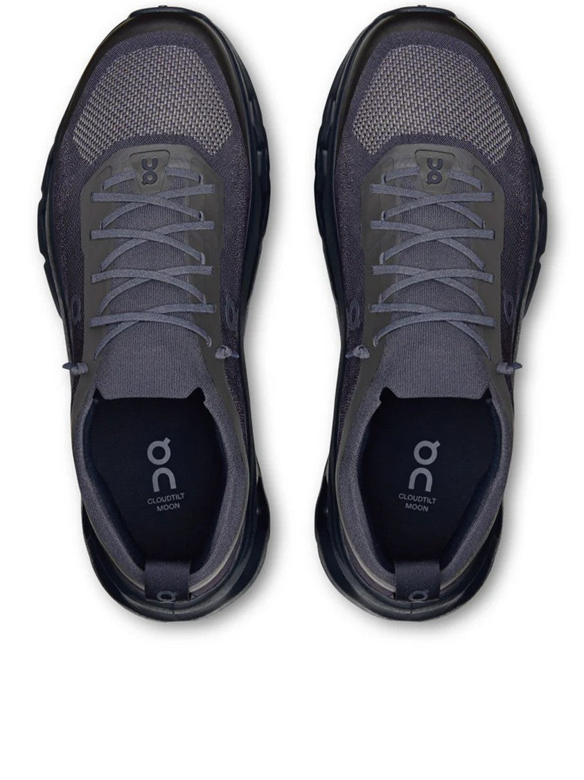 On Black Cloudtilt Mo Breathable Mesh Running Sneakers