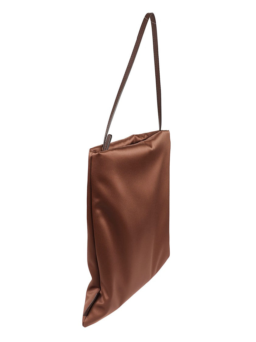 Loulou De Saison Rectangular Shoulder Bag With Satin-Finish And Minimalist Design