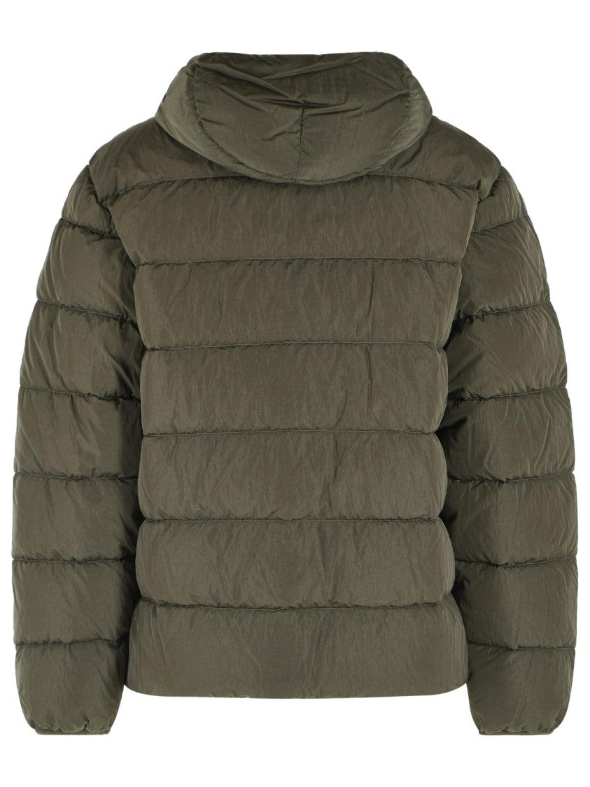 C.P. Company 'Chrome-R' Green Polyamide Down Jacket