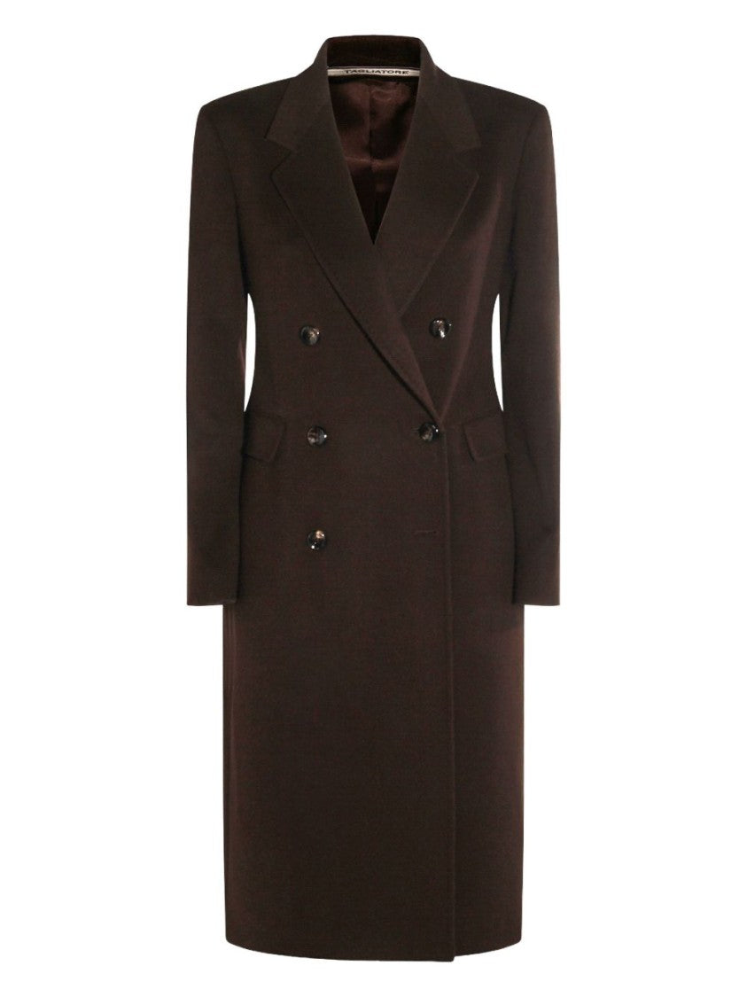 Tagliatore Virgin Wool And Cashmere Coat