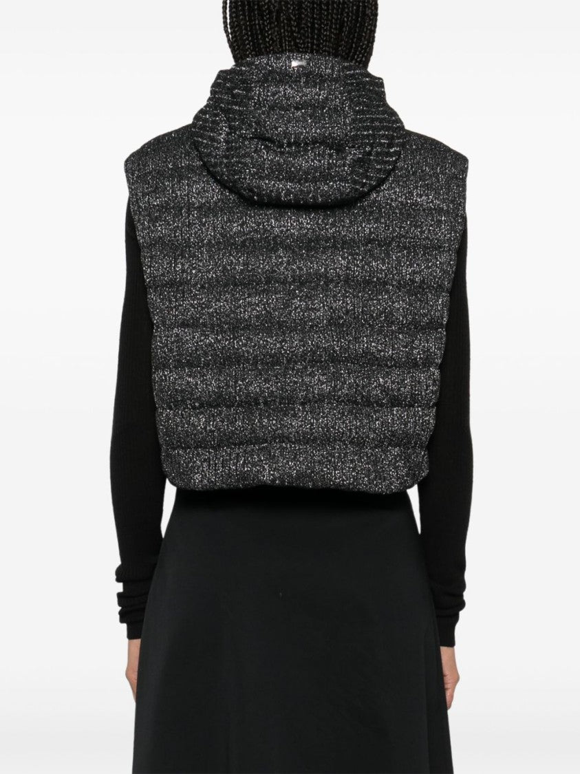 Herno Tailored Black Coat With High Collar