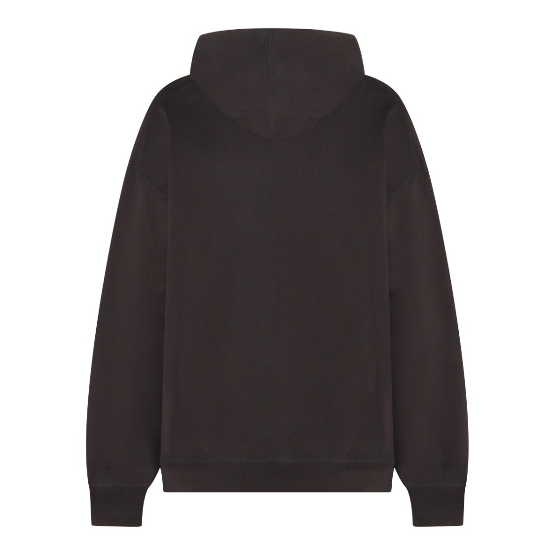 Ganni Black Cotton Sweatshirt