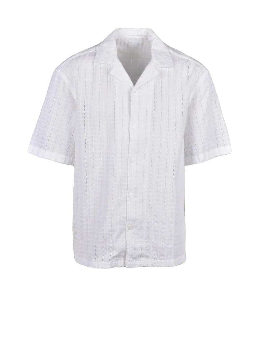 Boss White Cotton Shirt