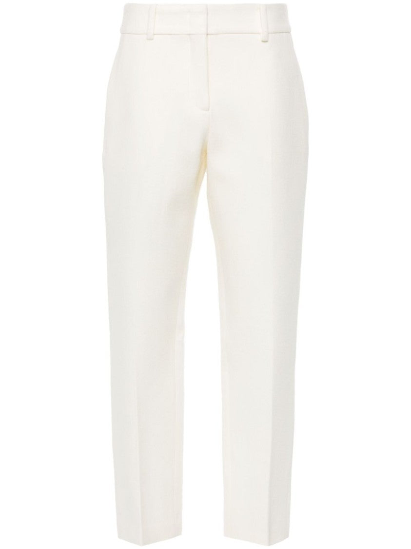 Ermanno Scervino High-Waisted Tailored Pants With Straight-Leg Silhouette