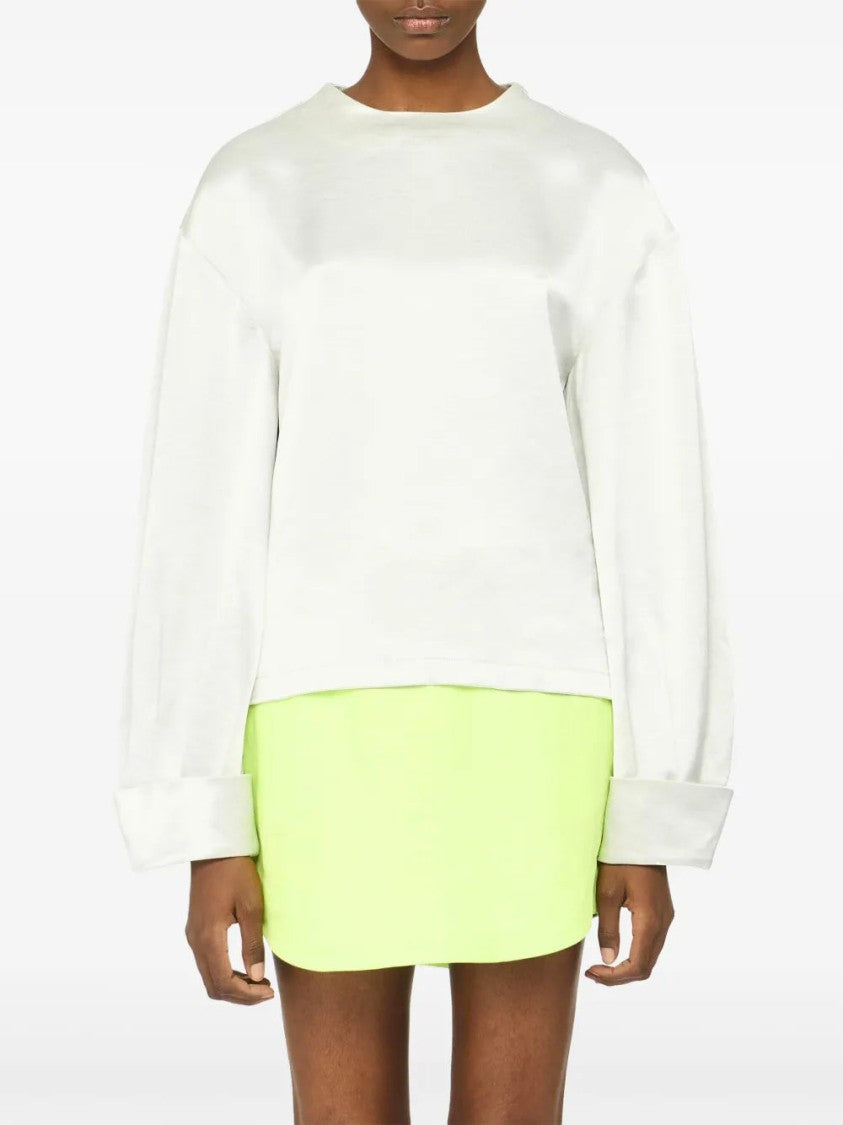 J. W. Anderson White Turn-Up Cuffs Blouse