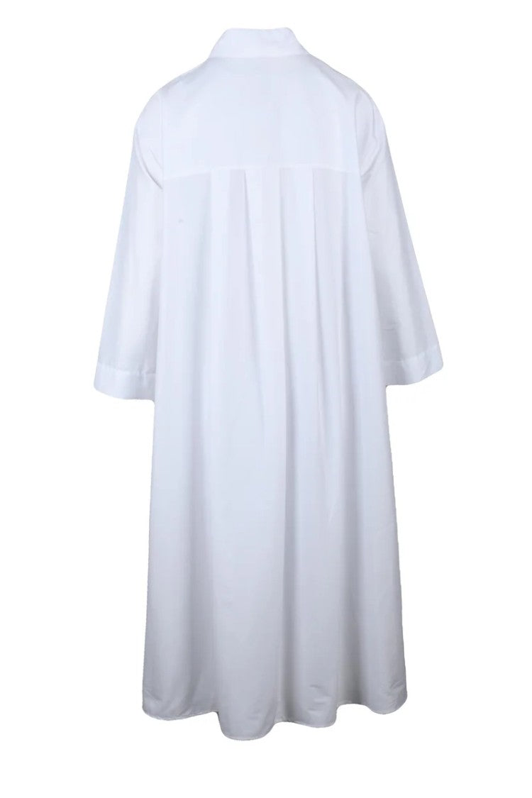 Max Mara Cotton Shirt Dress - White