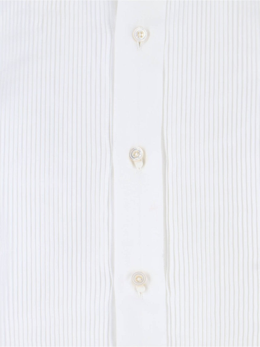 Tom Ford Tailored White Shirt With Structured Collar