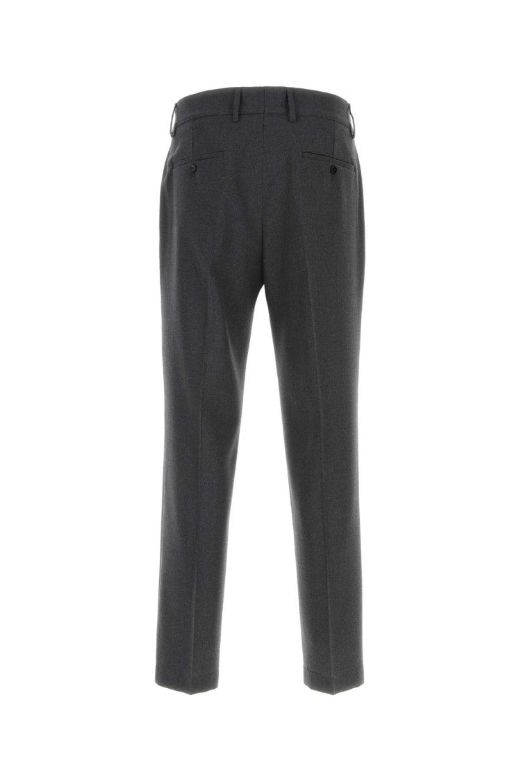Dolce & Gabbana Dark Grey Wool Blend Pant
