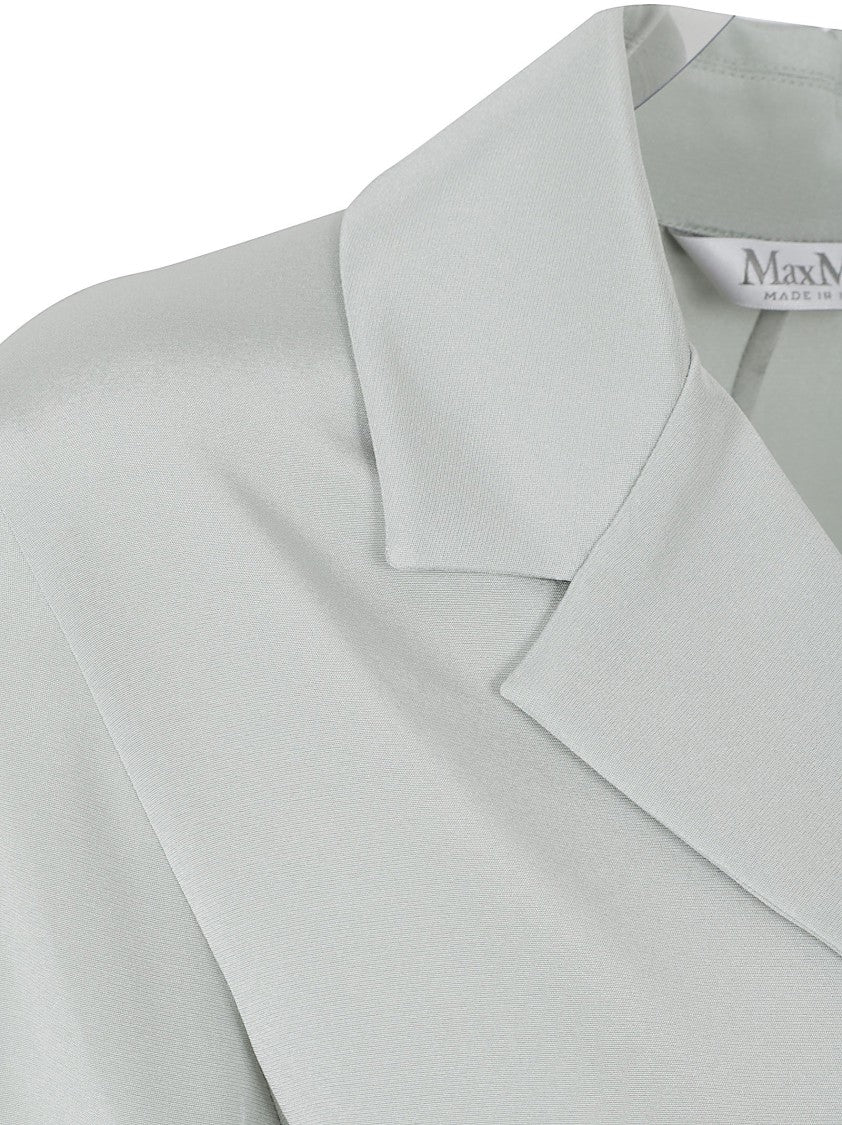 Max Mara Adjustable Volume Silk Crêpe De Chine Shirt