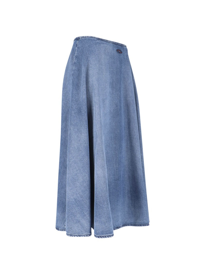 Diesel "De-Annie-S3" Denim Skirt – Blue