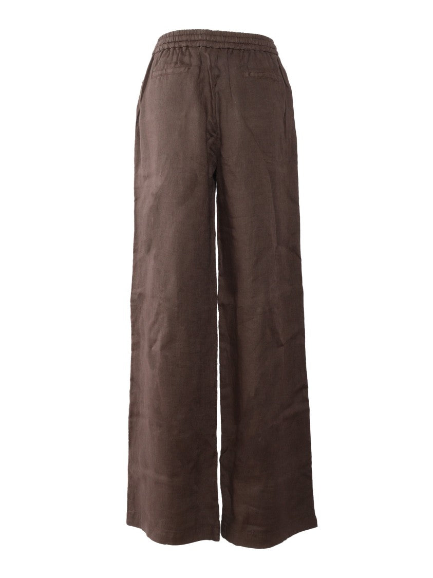 Fay Relaxed-Fit Linen Pants