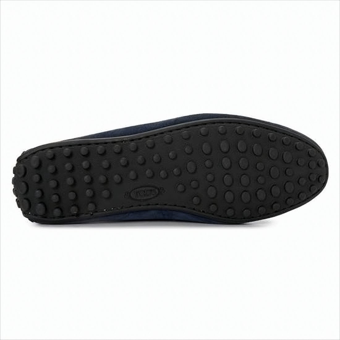 Tod's Suede Loafers With Classic Penny Strap Detail