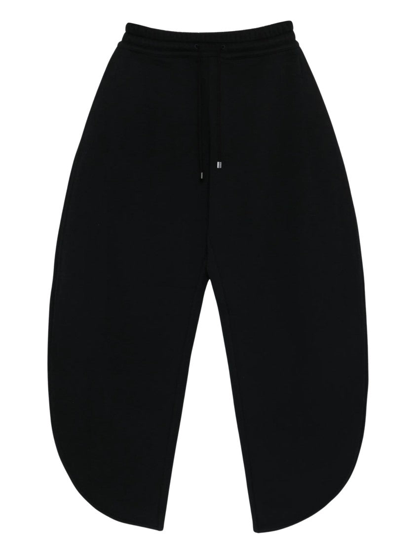 Alaïa Barrel-Leg Sculptural Sweatpants