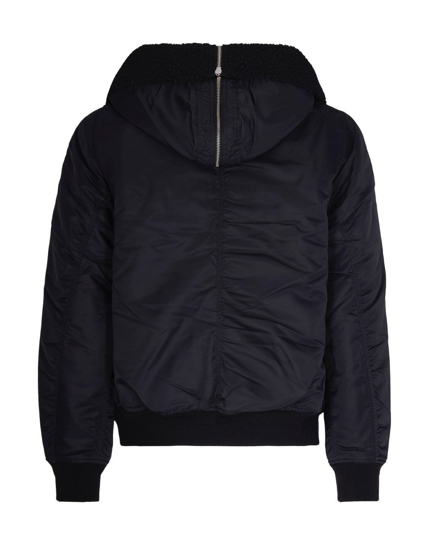 Carhartt Wip Water-Repellent Nylon Bomber Jacket With Adjustable Hood