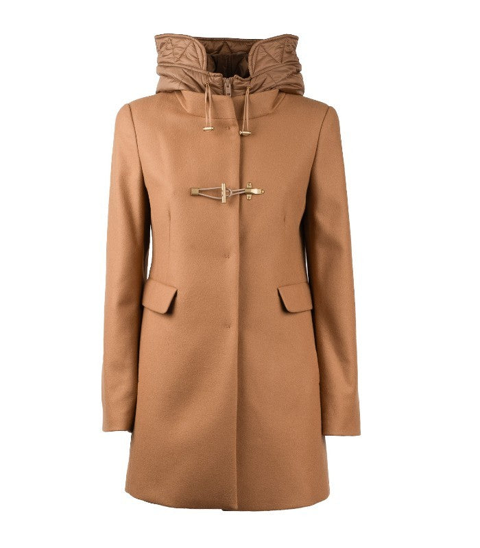 Fay Double-Breasted Front Toggle Coat