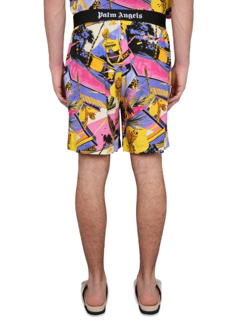 Palm Angels Miami Bermuda Shorts
