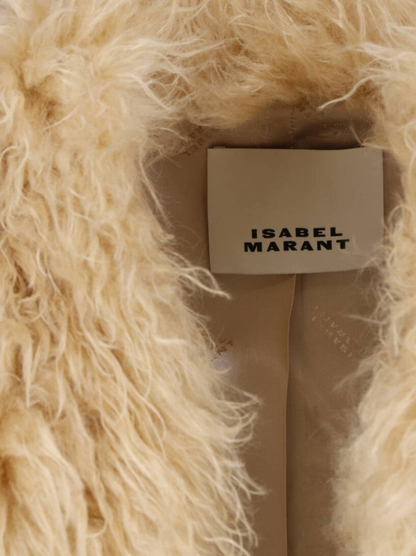 Isabel Marant Mylae Short Faux Fur Jacket