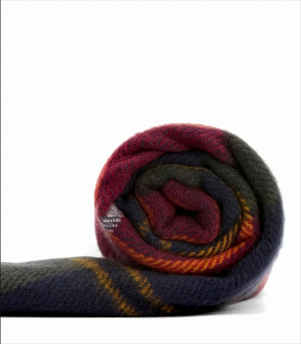 Barbour Tartan Patterned Scarf