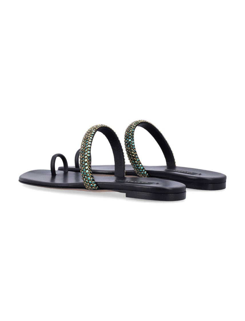 Casadei Flat Olympo Sandals