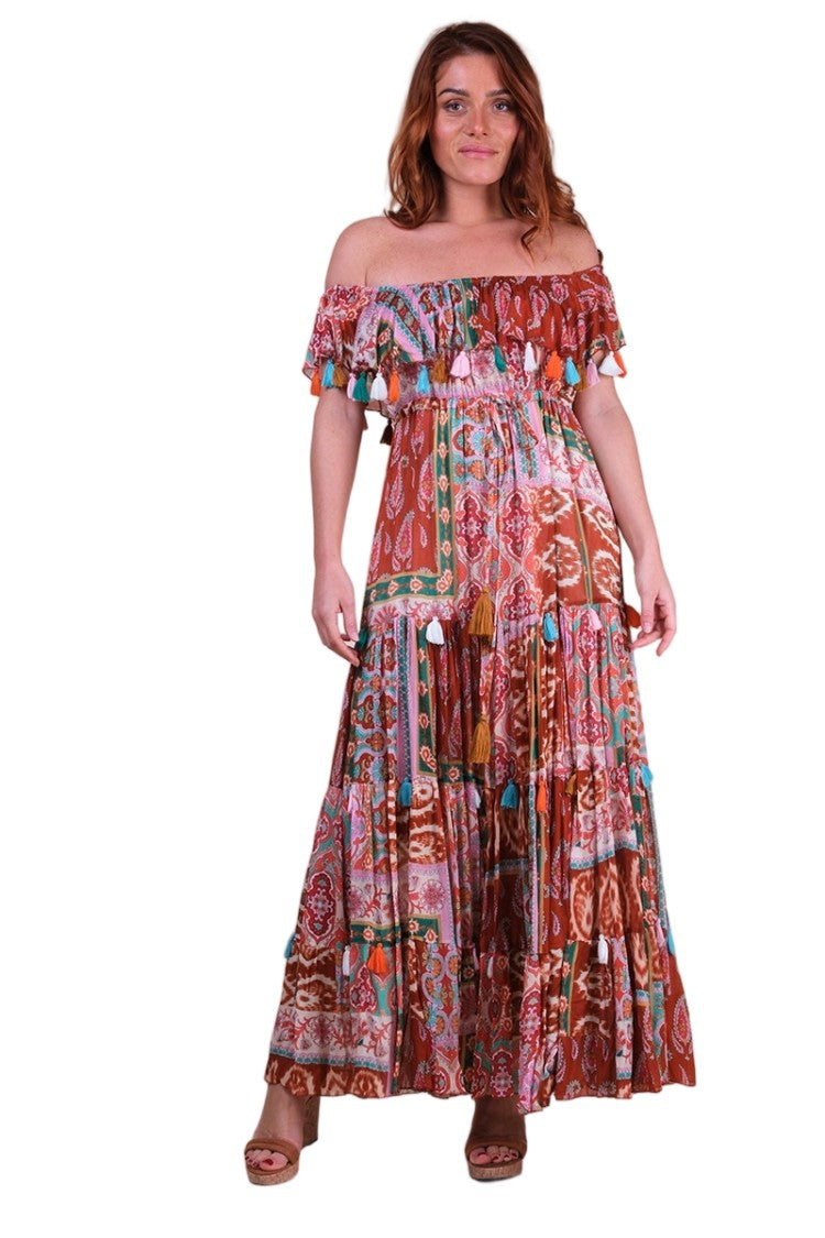 Miss June Liliana Long Dress