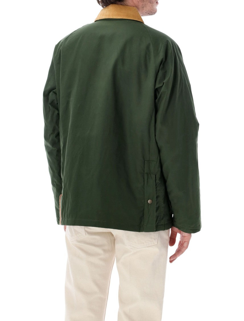 Fortela Bristol Waxed Cotton Corduroy Collar Jacket