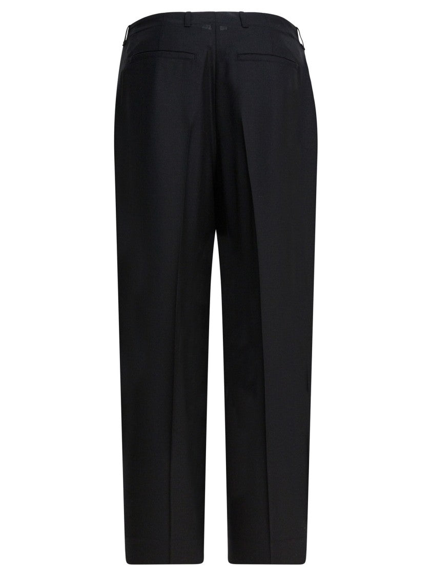 Our Legacy Relaxed Fit Black Wool Chino Pants