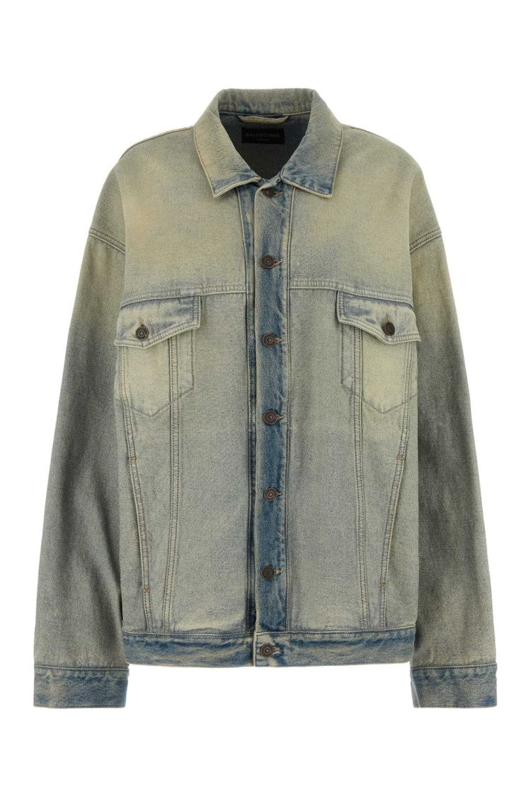 Balenciaga Denim Oversize Jacket