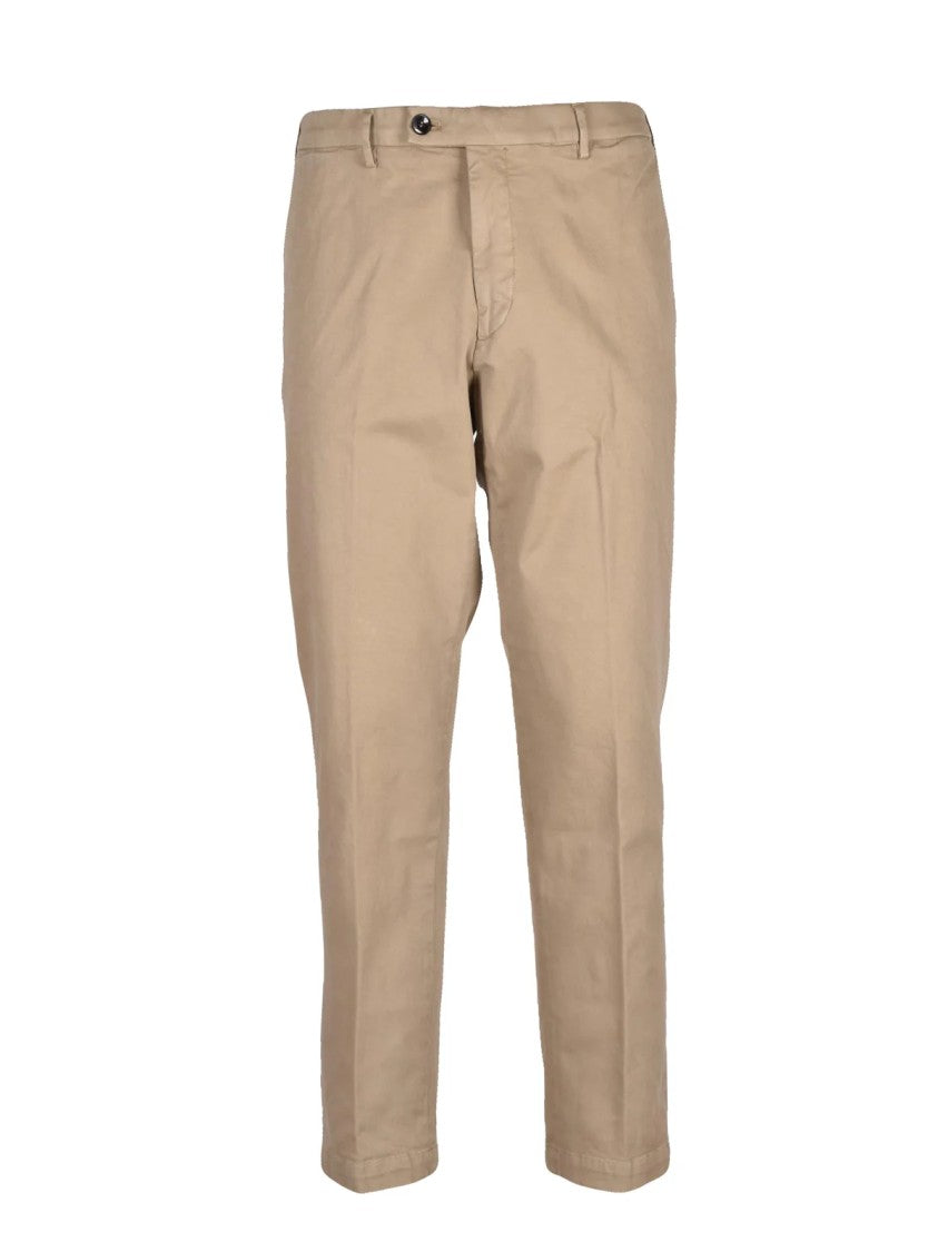 Michael Coal 1+ Classic Straight-Leg Trousers With Mid-Rise Waist