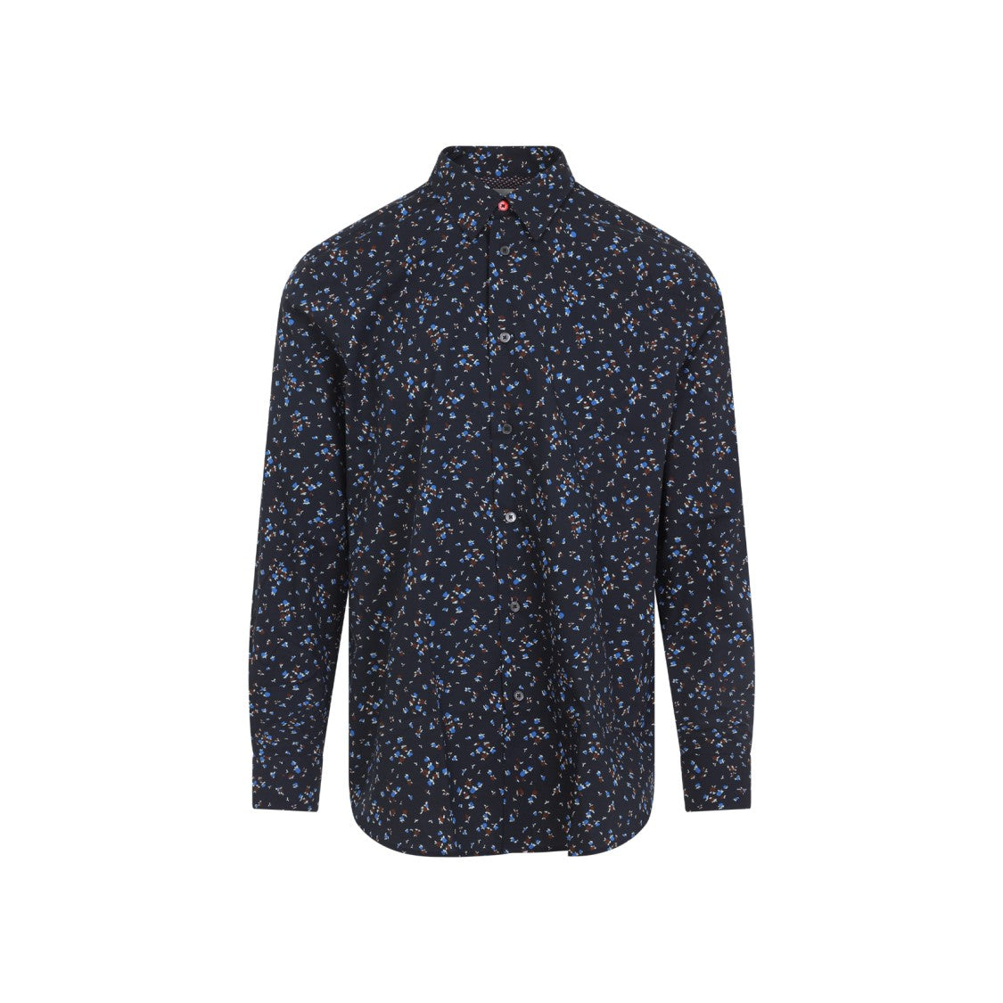 Paul Smith Regular Fit Blue Cotton Shirt