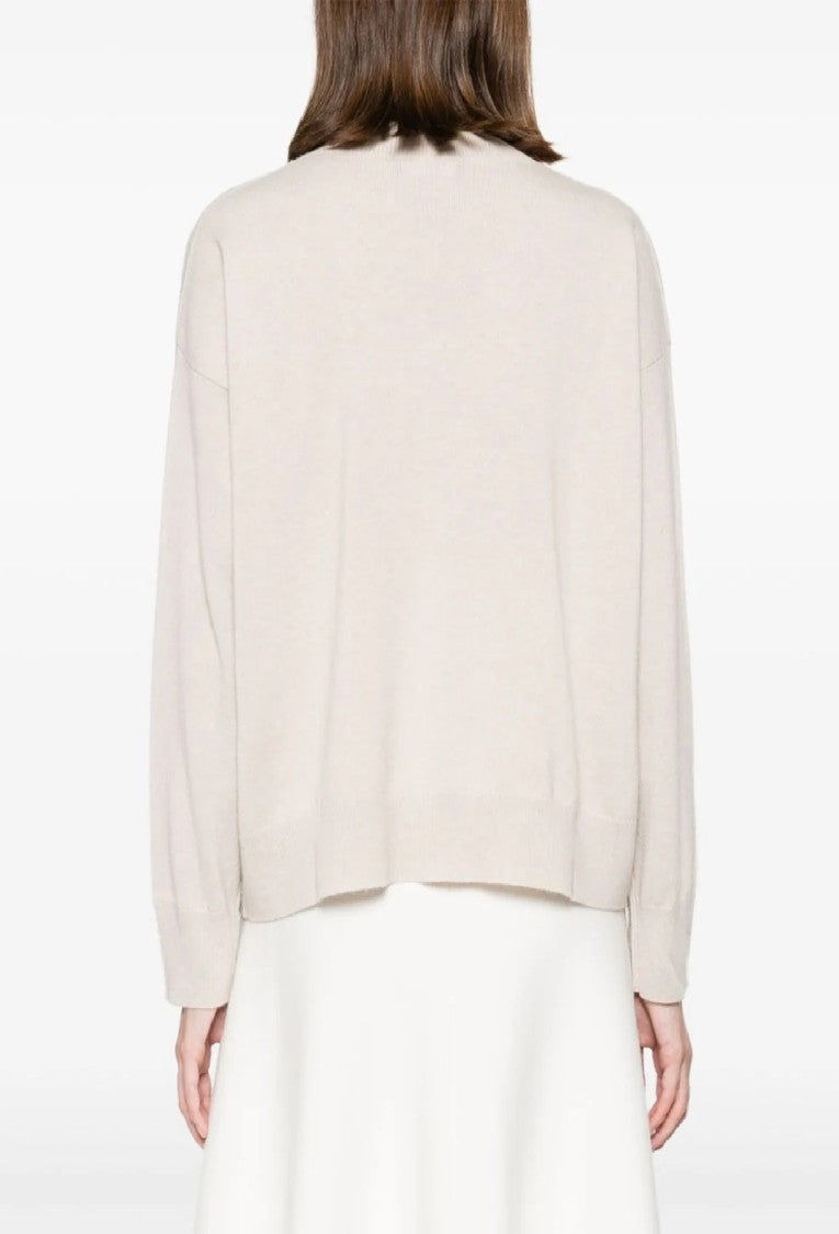 Fabiana Filippi Knitwear With V-Neckline Sweater
