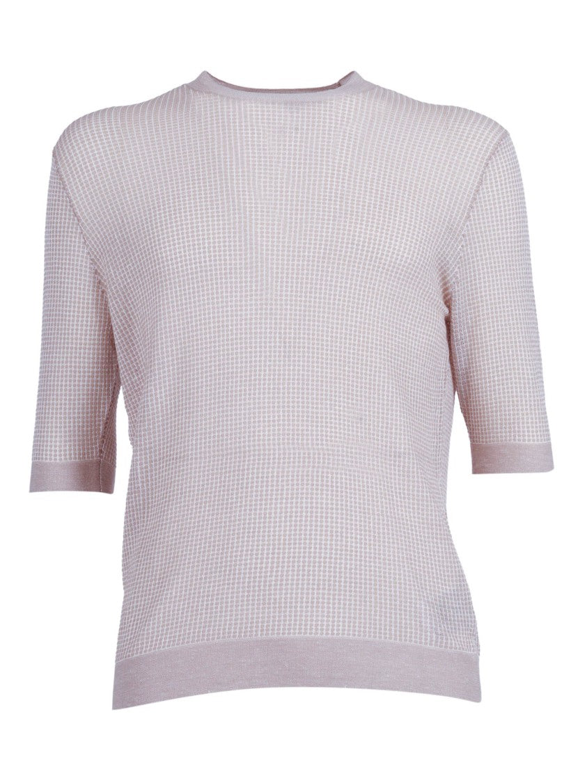 Ballantyne Textured Relaxed Short Sleeve Pullover