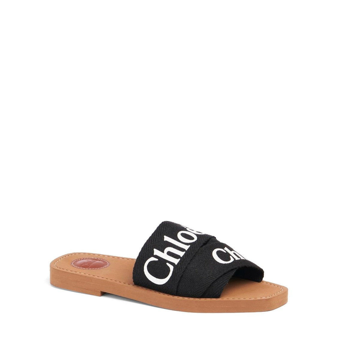 Chloé Woody Slides With Bold Logo And Comfortable Strap