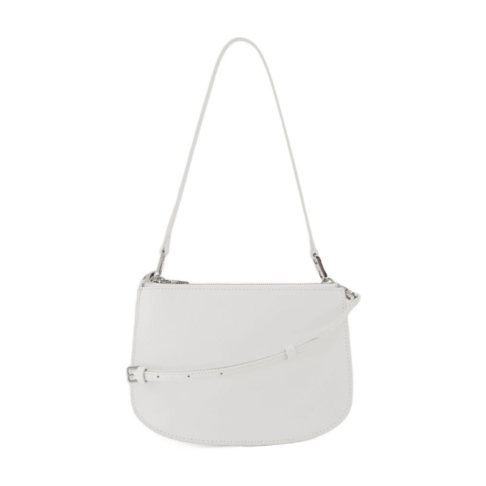 Diesel 1Dr Twin Shoulder Bag - Leather - White