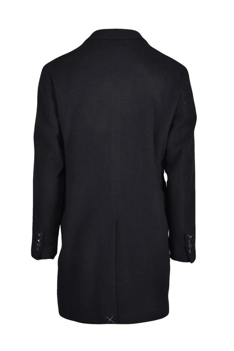 Officina 36 Wool Coat - Black